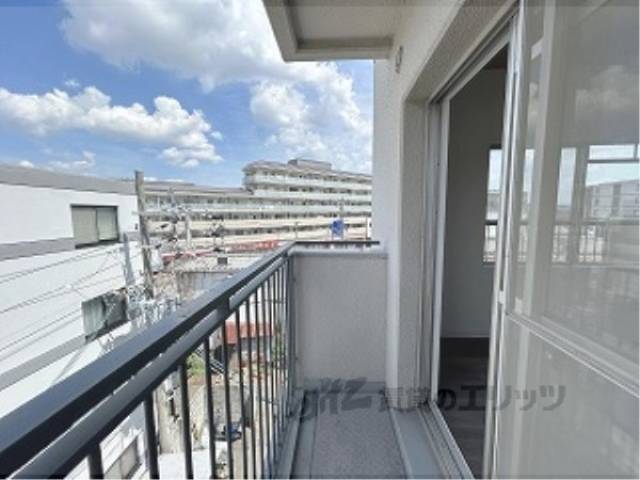 ベランダ　北側ベランダ