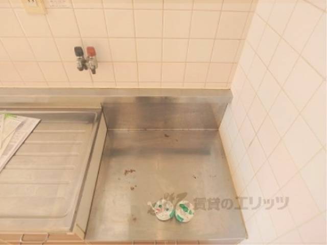 キッチン　コンロ置き場