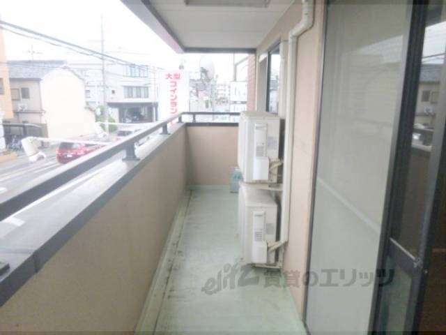 ベランダ　広いベランダです