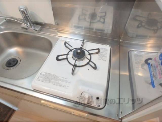 キッチン　ガス1口コンロ