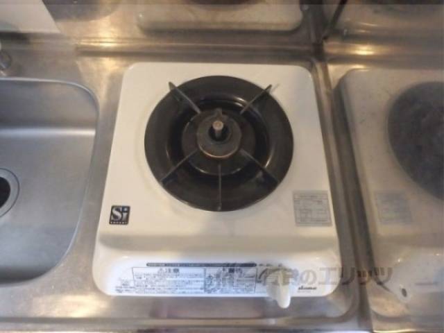 キッチン　ガス1口コンロ