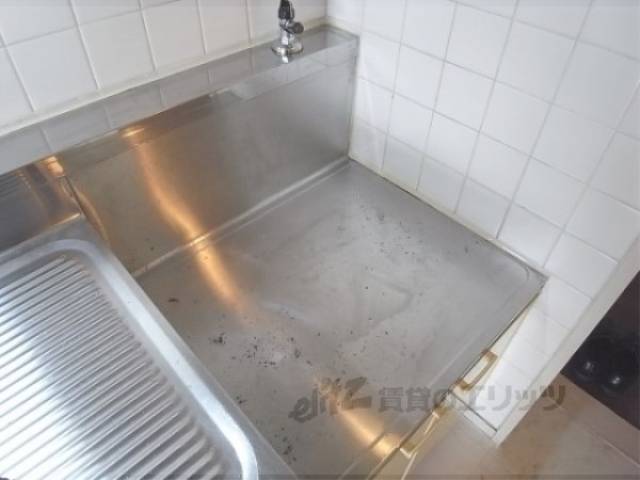 キッチン　コンロ置き場