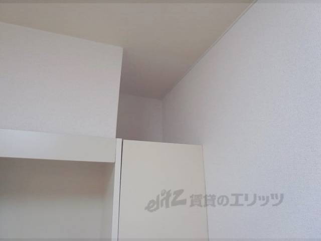収納　収納棚上スペース