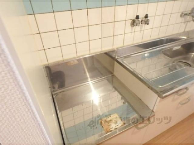 キッチン　コンロ置き場