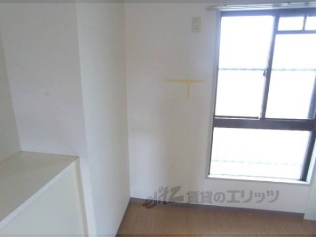 冷蔵庫置場　ｷｯﾁﾝ後ろに設置できます