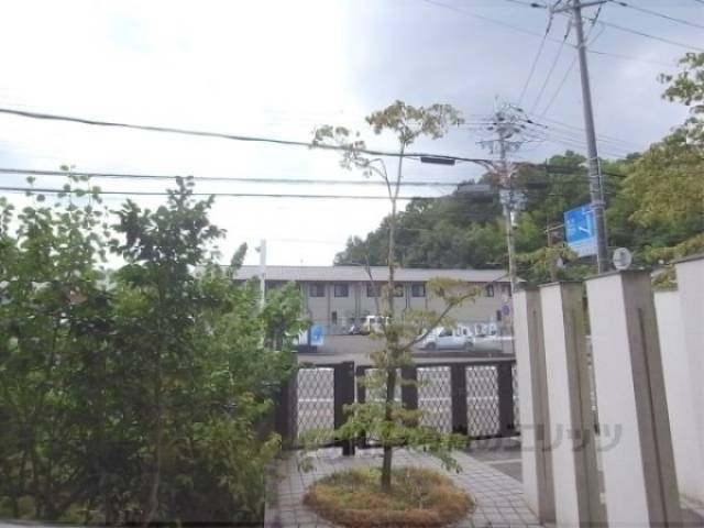 眺望　通りに面しています