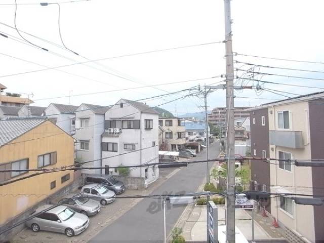 眺望　住宅街なので落ち付いています