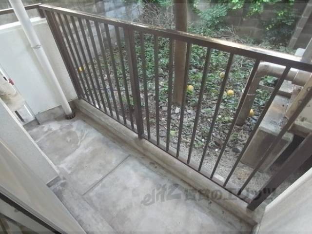 ベランダ　北側ベランダ