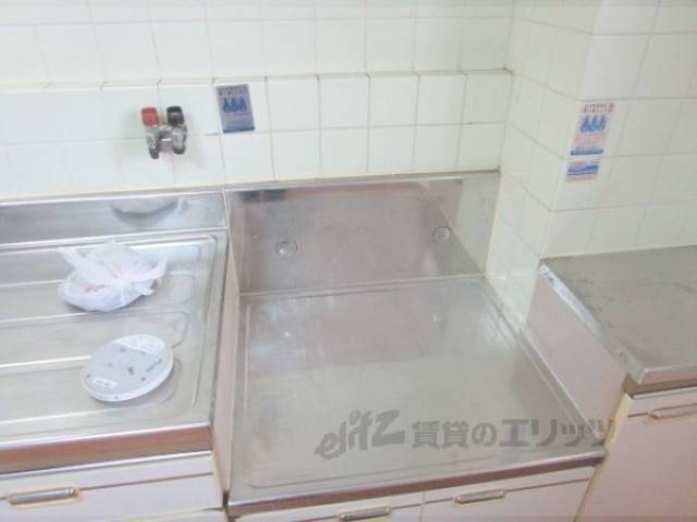 キッチン　コンロ置き場