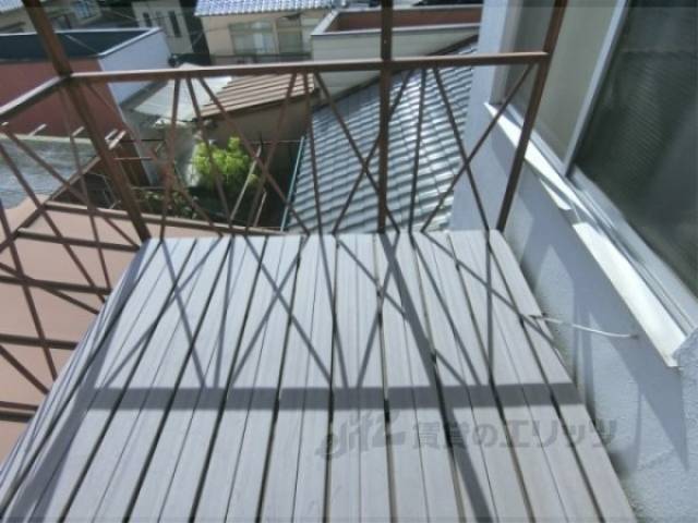 ベランダ　共同です