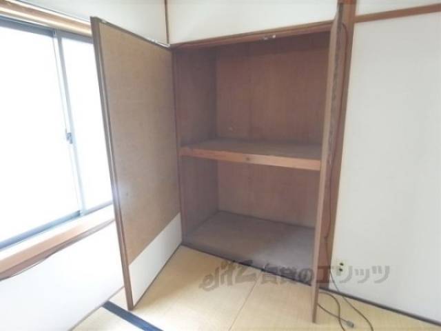 収納　収納スペース大きめです。