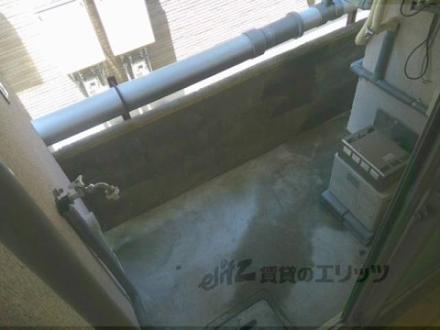 ベランダ　北側ベランダ