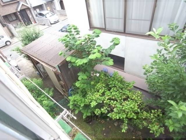 眺望　植栽が豊かです