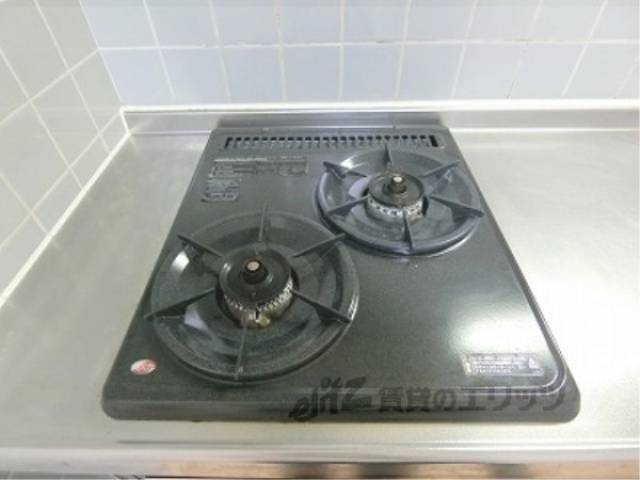 キッチン　ガス2口コンロ