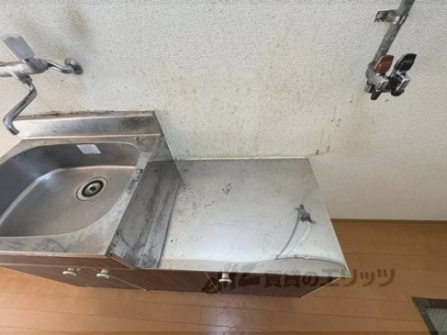 キッチン　コンロ置き場
