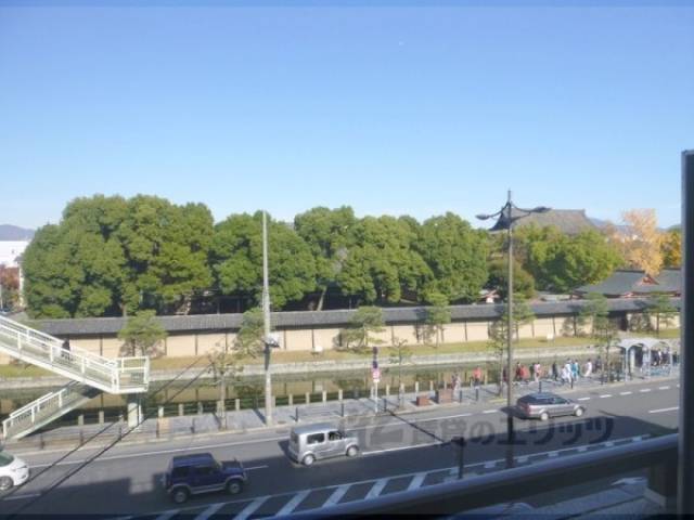 眺望　東寺の目の前・