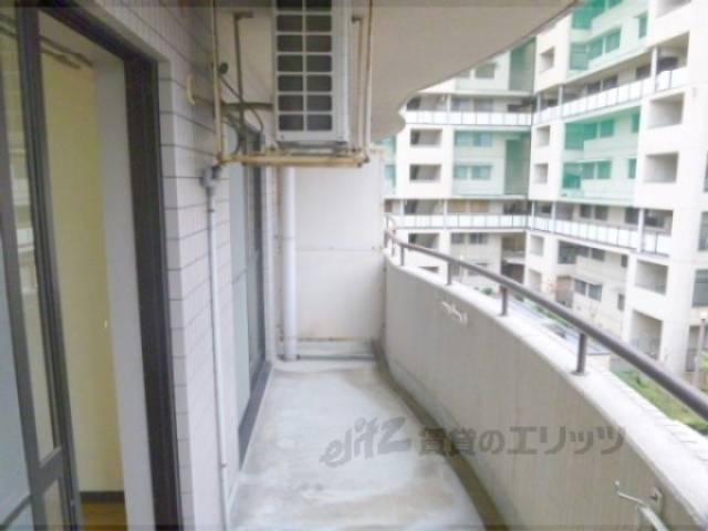 ベランダ　物干し竿取付け可能