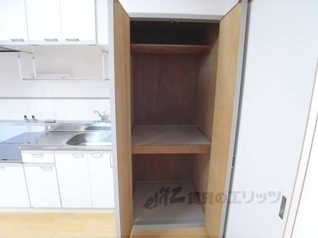 収納　キッチン横収納