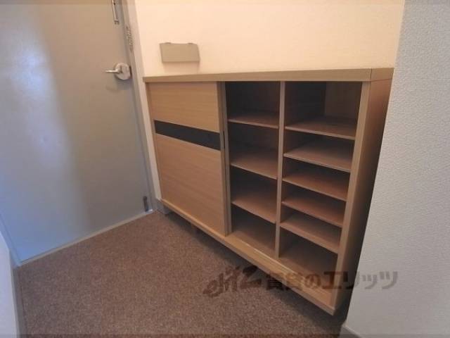 下駄箱　嬉しい設備ですね