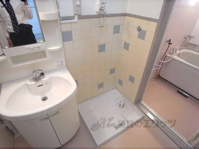 洗濯機置場　屋内設置