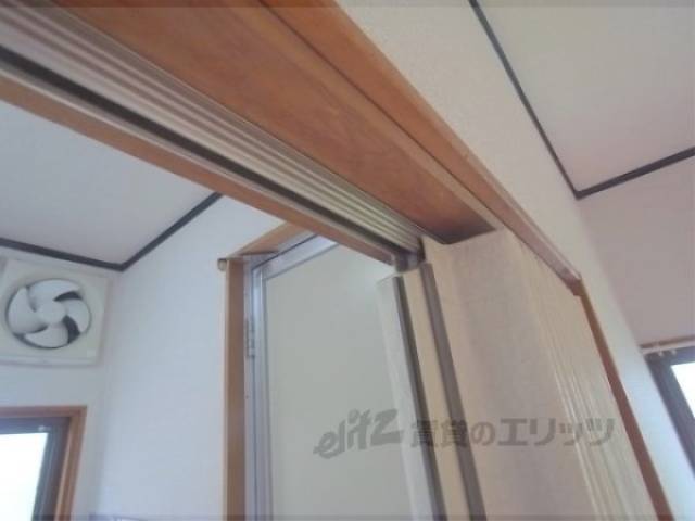 しきりカーテン　部屋とキッチンを仕切れます
