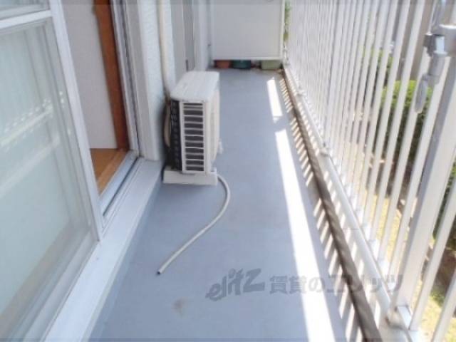 ベランダ　リビング側ベランダ