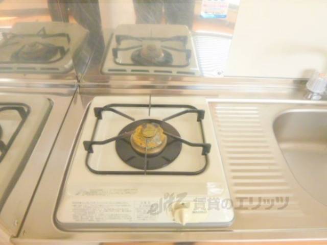 キッチン　1口：ガスコンロ