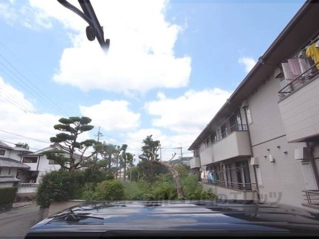 眺望　駐車場が目の前です