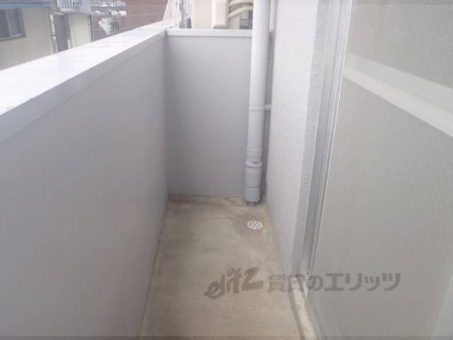 ベランダ　南向きのベランダです