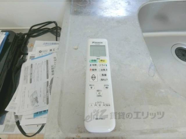 エアコンのリモコン