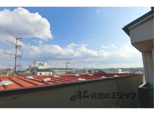 眺望　ベランダから