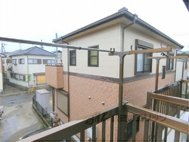 眺望　ベランダ右方