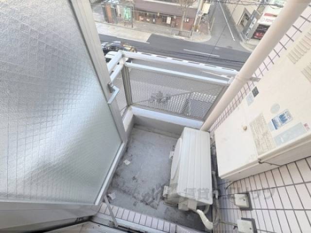 ベランダ　西側洋室横