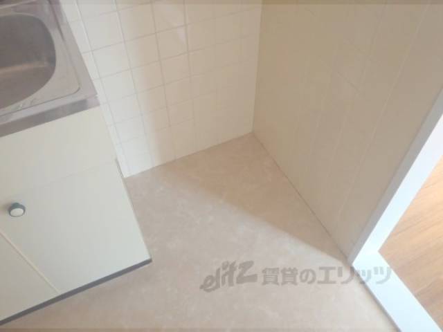 冷蔵庫置場　コンセントあり冷蔵庫置けます