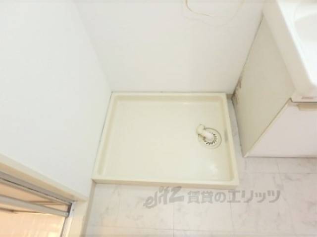 洗濯機置場 室内にあるのが魅力的ですね