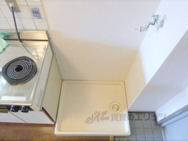 洗濯機置場　嬉しい屋内設置