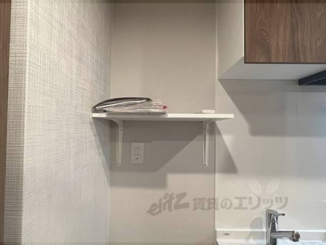 冷蔵庫置場　上部棚