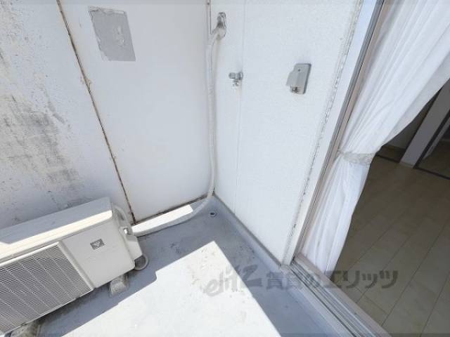 洗濯機置場　ベランダ設置