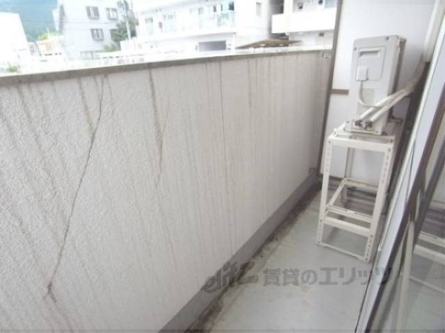 ベランダ　広々です