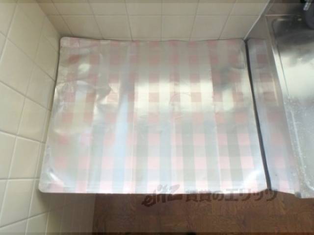 キッチン　コンロ置き場