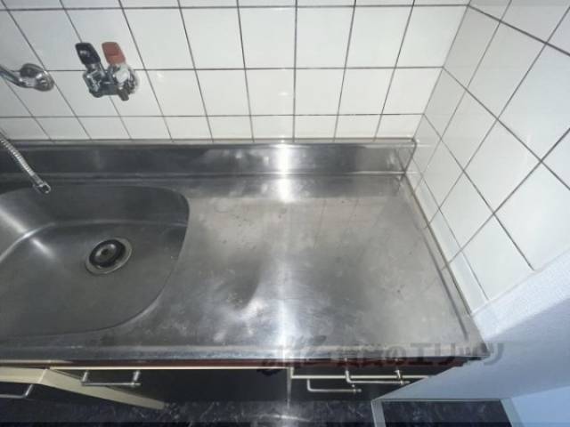 キッチン　コンロ設置部分