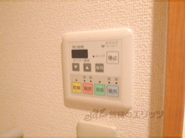 浴室乾燥設備　雨の日のお洗濯にも困りませんね