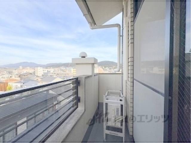 ベランダ　北側ベランダ