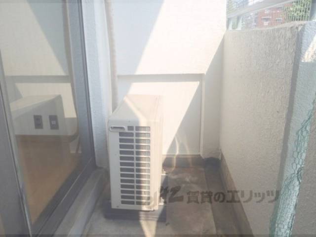 ベランダ　南向きのベランダです