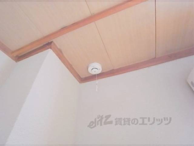 火災報知器 火災報知器が付いています。
