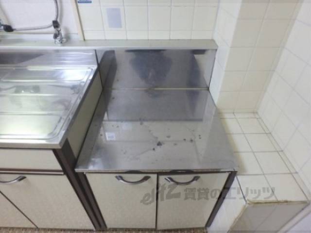 キッチン　コンロ設置部分