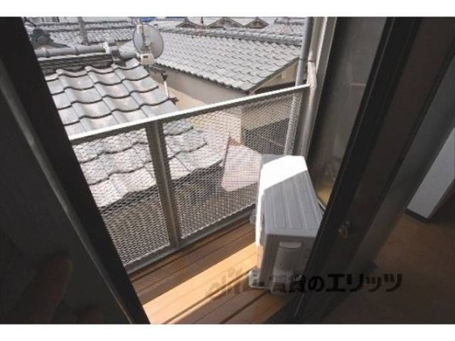 ベランダ　どうですか、この日当り
