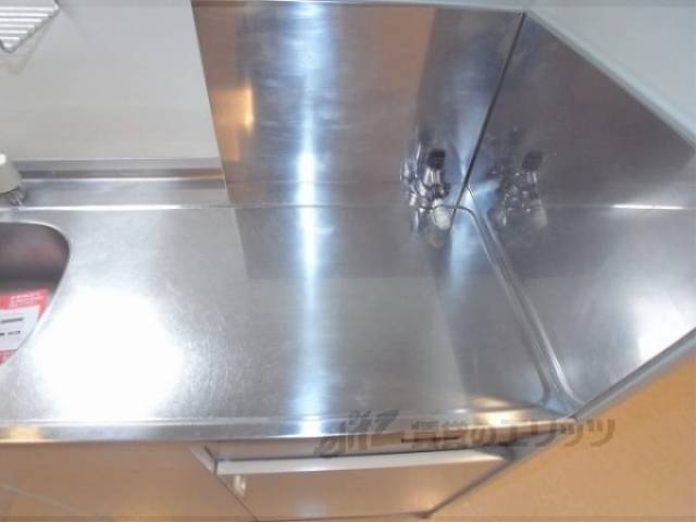 キッチン　１口ガスコンロ置場