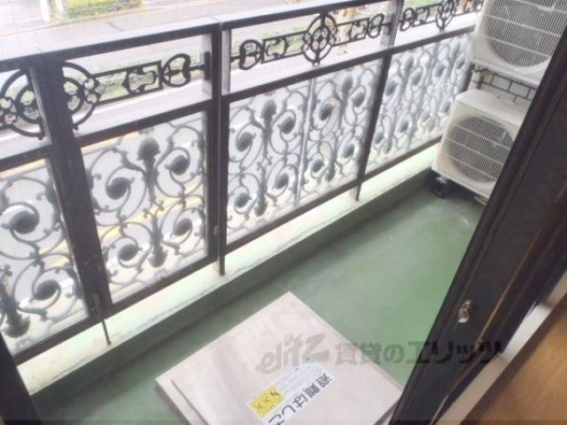 ベランダ　ベランダ東向きです。