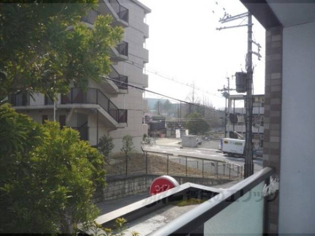 ベランダから